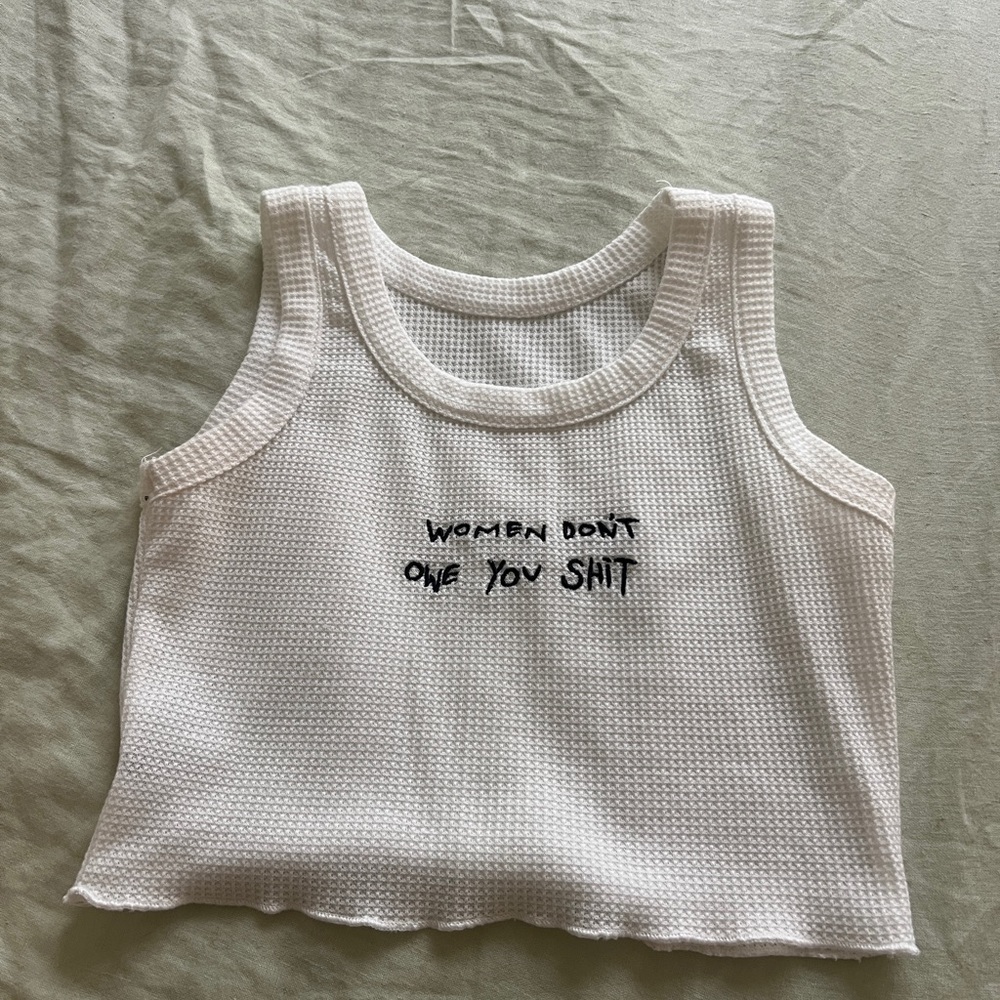 White Tank Top